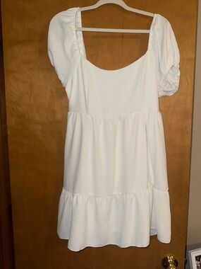 Altar’d State white mini dress